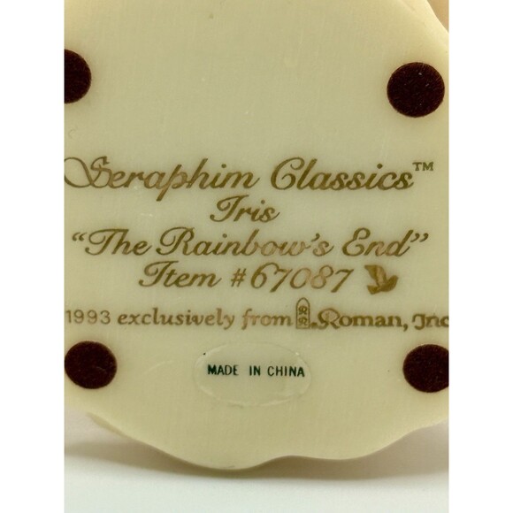 Seraphim Classics Angel "Iris" Rainbow’s End 1993 #67087 5.5" Figurine Retired - Picture 10 of 16